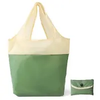 OEM Dailygoods – Einkaufstasche, faltbar – aus recycelten Materialien – wiederverwendbar – umweltfreundlich – aus Polyesterfaser – Maße: 63,5 x 46 x 15 cm – Tragetasche