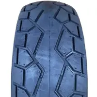 Merkloos Solidchoice – Rollerreifen 100/65-9, Schwarz