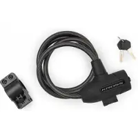 KROSS KZK 110S Fahrradschloss Stahlseil 120cm Schwarz