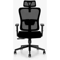 Nowy Styl Bürostuhl TROFI Textil/Kunststoff 107 x 66 x 64 cm Schwarz
