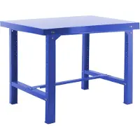 Simon Rack PROREGAL Werkbank BUFFALO METAL | HxBxT 83x180x73cm | Traglast 600kg | Blau