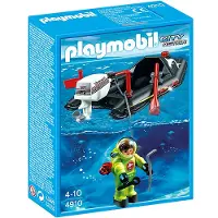 Playmobil 4910 Kleines Boot mit Tieftaucher