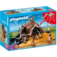 Playmobil Mammoth Skeleton Tent with Cavemen, 4 Jahr(e)