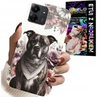 Inny producent Hülle für Xiaomi Redmi 13C 4G - Pitbull, gefährliche Hunde, Rückseite, Schutzhülle