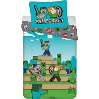 Jerry Fabrics Inklusive Leinen Minecraft We Got This 140x200, 70x90 cm