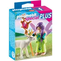 Playmobil SpecialPlus Fee mit Zauber-Reh, 4 Jahr(e), Mehrfarbig, Kunststoff