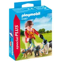 Playmobil SpecialPlus Hundesitterin, 4 Jahr(e), Mehrfarbig, Kunststoff