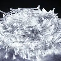 Jayseuw 200M 1000 LED Lichterkette 8 Lichtmodi Party Garten Strom Beleuchtung Innen Weihnachten Hochzeit Deko Kaltweiß