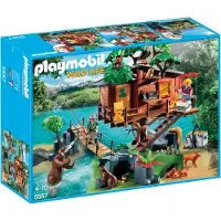 Playmobil Wild Life Abenteuer-Baumhaus, Baumhaus, 4 Jahr(e), Mehrfarbig, Kunststoff