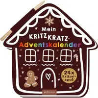 Ars Edition Mein Kritzkratz-Adventskalender