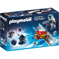 Playmobil City Action Meteoroiden-Zerstörer, Aktion/Abenteuer, Satellite Meteoroid Laser, 6 Jahr(e), Mehrfarbig, Kunststoff
