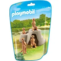 Playmobil City Life Erdmännchenhügel, 4 Jahr(e), Mehrfarbig, Kunststoff