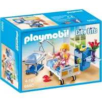 Playmobil 6660 - Krankenzimmer mit Babybett