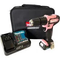 Makita HP333DSAP1, Elektrischer Schraubendreher, Pistolengriff, 1/2", Schwarz, Pink, 1700 RPM, 450 RPM