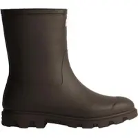 Hunter Unisex Downpour Short Insulated Boot 008-chocolate brown (CB) 10
