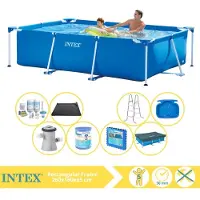 Intex Rechteckiger Frame Pool - 260x160x65 cm - 9-teilig S30111