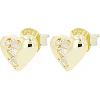 Adelia´s Paar Ohrstecker "Ohrringe – Ohrstecker aus 925 Silber mit Zirkonia" Schöne Geschenkidee zum Weihnachten