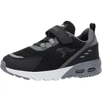 Kangaroos KX-ARG EV Sneaker Kinder Schuhe Unisex 10039 000 5003 schwarz/grau, Schuhgröße:28 EU