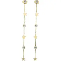 Adelia´s Paar Ohrstecker "Ohrringe – Ohrstecker aus Edelstahl mit Strass Steinchen" Ein Geschenk, das Freude macht