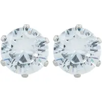 Adelia´s Paar Ohrstecker "Ohrringe – Ohrstecker aus Edelstahl mit Zirkonia" Ein kleines Geschenk mit großer Wirkung