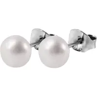 Adelia´s Paar Ohrstecker "Ohrringe – Ohrstecker aus 925 Silber mit Süßwasserperle" Eine schöne Geschenkidee für jeden Anlass
