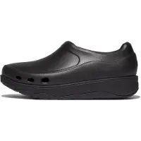 FitFlop Clogs Industrial Clog Damen All Black-Schuhgröße 36