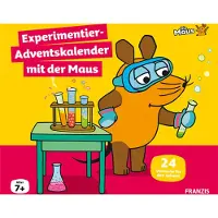 Franzis Adventskalender für Kinder 2026 Die Maus Experimentier- Spielzeug Überraschung jeden Tag Geschenk für Mädchen und Jungen Weihnachtskalender