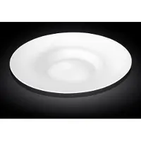 Wilmax England Wilmax Platte 30,5 cm Weiß aus Porzellan