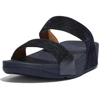 FitFlop Lulu Slide - Geo Glitz, Farbe: BLAU, Größe: 37
