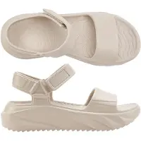 Original Brands Holster Holster Vegane Flatform-Sandalen für Damen BRAUN 40