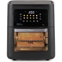 Ariete 00C464100AR0, Heißluftfritteuse, 12 l, 60 min, Einzelbild, Schwarz, Berührung