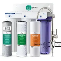 Dripio 3-stufiges Wasserfiltersystem, PFAS-Reduktion, 10000 Gallonen