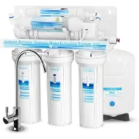 Dripio 6-stufiges RO-Wasserfiltersystem mit alkalischem Filter, 75 GPD