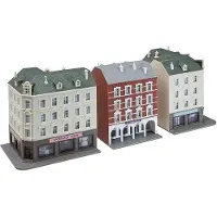 OEM Stadthäuserzeile "Wilhelmstraße" 1:160, Kunststoff, Mehrfarbig