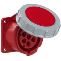 Pce 3172-6f70v CEE-Anbausteckdose (70x70mm) 16A 7p 6h IP66/IP67 31726f70v