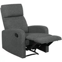 HOMCOM Relaxsessel Fernsehsessel Liegesessel mit Liegefunktion, Chenille-Optik
