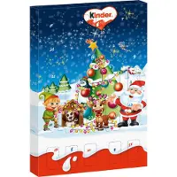 Ferrero Kinder Mini Mix Adventskalender mit 24 Milchschokoladen 150g