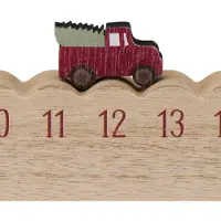 Ib Laursen Weihnachtskalender Lastwagen mit Weihnachtsbaum Tage 1-24 (50cm)
