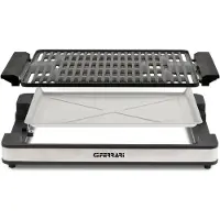 G3ferrari G3 Ferrari Tito G10206 Elektrischer Grill Antihaft Schwarz Silber Einstellbarer Thermostat