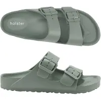 Original Brands Holster Holster Sundreamer Vegane Damen-Pantoletten GRÜN 37