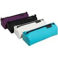 Exacompta Schlampermäppchen Soft-Touch Polyurethan22x8,5x7 cm Farben sortiert Titan