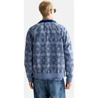 Scotch & Soda Reversible Printed Jacket Navy Größe: S | Bomberjacken Outlet | Herren | Blau