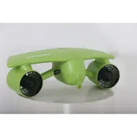 StarTech.com Elektrischer Unterwasserscooter W7 - Zwei 240-W-Motoren - 50 m Tauchtiefe - 12 kgf Schubkraft - 30–60 Min. Akkulaufzeit - GoPro-kompatibel - Grün