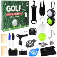 Dripio Golf Adventskalender 2025 – 24 Teile Zubehör für Golfer