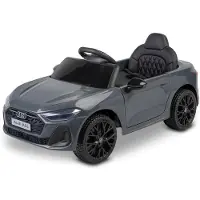 IKS Audi A5L Elektro-Kinderauto, 12 V, 2 × 45 W, EVA-Räder, USB, grau