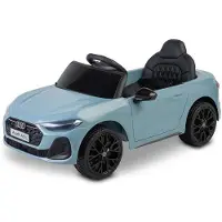 IKS Audi A5L Elektro-Kinderauto 12 V, 2 x 45 W, mit Fernbedienung, hellblau