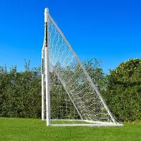 Markenlos Fußballtor mit Zielblatt für effektives Schusstraining - PVC
