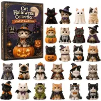 Beherger Halloween Adventskalender 2026 24 Tage Mystery Countdown, für Kinder Halloween Überraschungsgeschenk