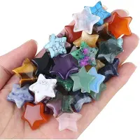 Beherger QINJIEJIE Stern Edelsteine für Kinder Glückssteine Adventskalender Füllung, für Kinder, Adventskalender Füllung