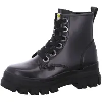 Buffalo Aspha Lace up Schnürstiefel Schwarz